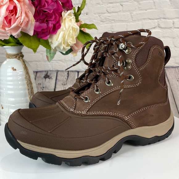 L.L. Bean Shoes - L. L. BEAN Storm Chaser Tek 2.5 Primaloft Waterproof Brown Leather Duck Boots